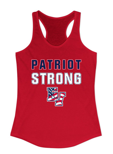 East View Patriots Strong #2 Women's Tank Top
