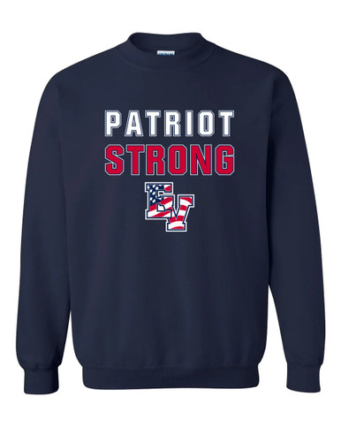 East View Patriots Strong #2 Men's Sweatshirt