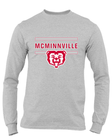 McMinnville Grizzlies Mascot #4 Men's Premium LS T-Shirt