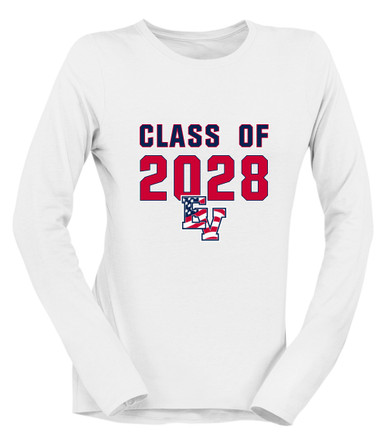 East View Patriots Class of 2028 Women's LS T-Shirt