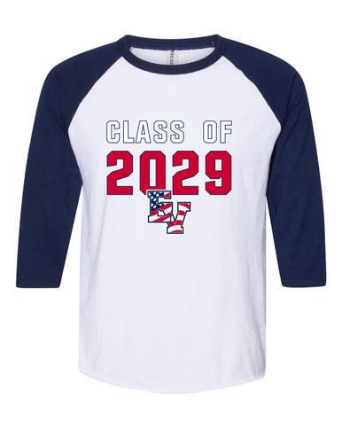 East View Patriots Class of 2029 Women's Baseball T-Shirt