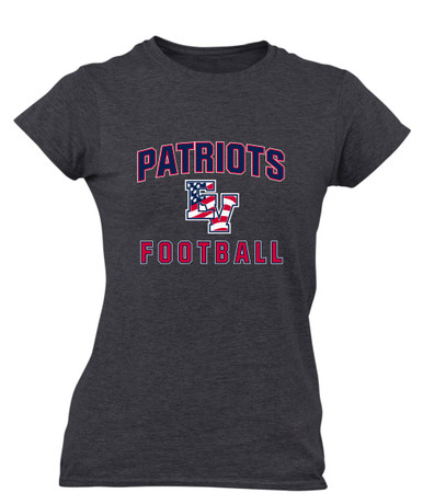 East View Patriots Football #1 Women's SS T-Shirt
