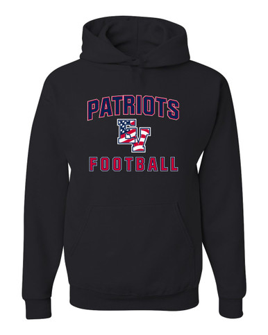 East View Patriots Football #1 Men's Premium Hoodie