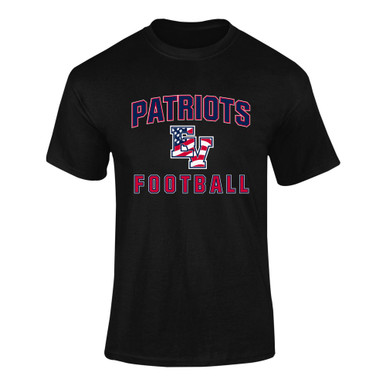 East View Patriots Football #1 Men's SS T-Shirt