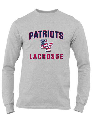 East View Patriots Lacrosse Men's LS T-Shirt