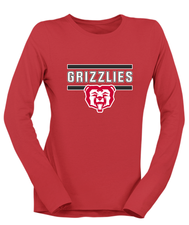 McMinnville Grizzlies Mascot #5 Women's Premium LS T-Shirt
