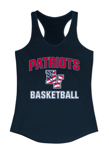 East View Patriots Basketball #1 Women's Tank Top
