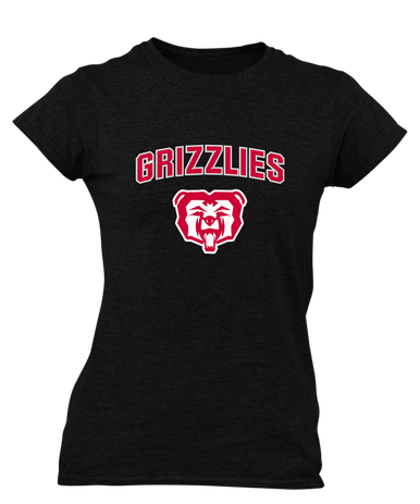 McMinnville Grizzlies Mascot #6 Women's SS T-Shirt