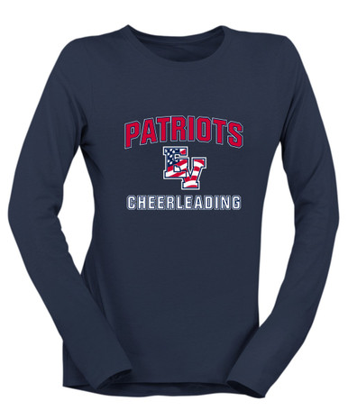 East View Patriots Cheerleading Women's Premium LS T-Shirt