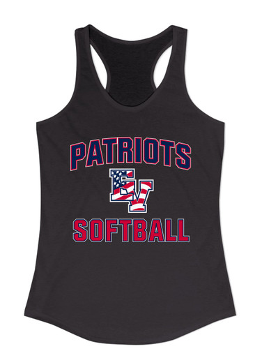 East View Patriots Softball #1 Women's Tank Top