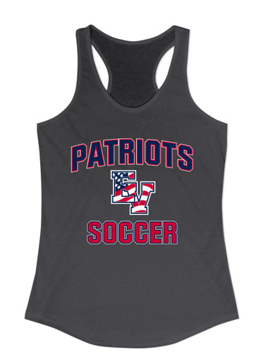East View Patriots Soccer #1 Women's Tank Top