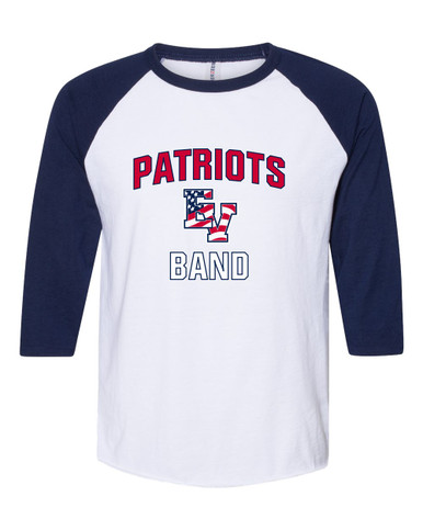 East View Patriots Band # 1 Women's Baseball T-Shirt