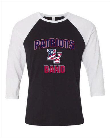 East View Patriots Band # 1 Men's Baseball T-Shirt