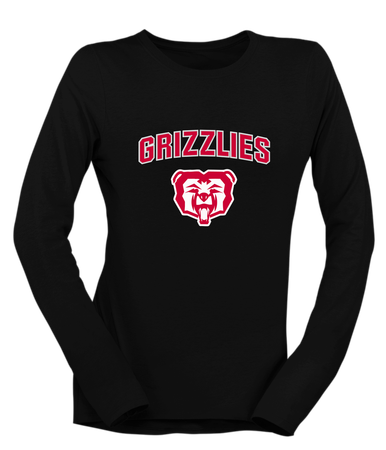 McMinnville Grizzlies Mascot #6 Women's Premium LS T-Shirt