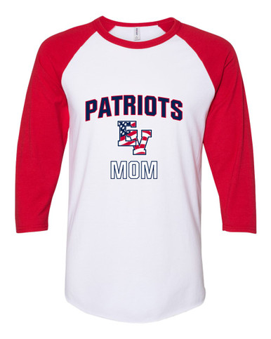 East View Patriots Mom Women's Baseball T-Shirt