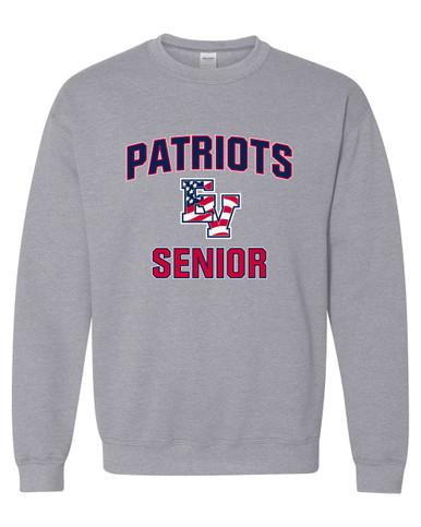 East View Patriots Senior #1 Men's Sweatshirt