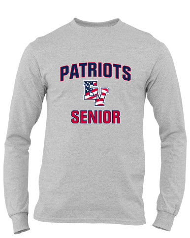 East View Patriots Senior #1 Men's LS T-Shirt