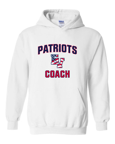 East View Patriots Coach Men's Hoodie