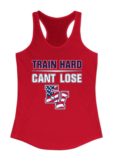East View Patriots Train Hard, Can't Lose Women's Tank Top