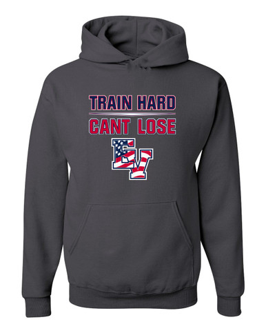 East View Patriots Train Hard, Can't Lose Men's Premium Hoodie