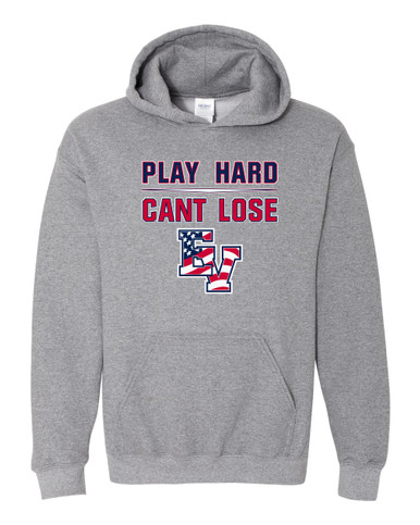 East View Patriots Play Hard, Can't Lose Men's Hoodie
