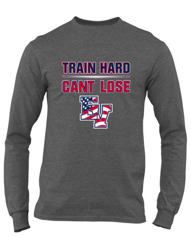 East View Patriots Train Hard, Can't Lose Men's LS T-Shirt