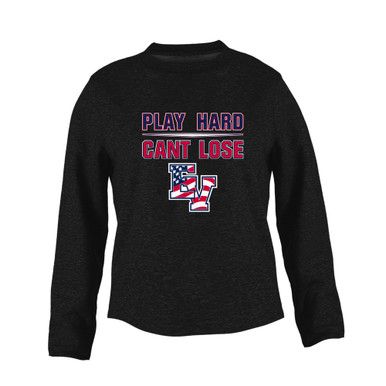 East View Patriots Play Hard, Can't Lose Women's Sweatshirt