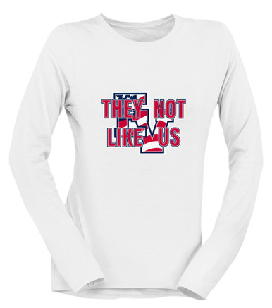 East View Patriots They Not Like Us #2 Women's LS T-Shirt