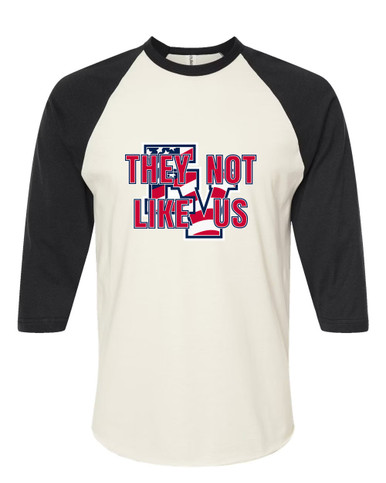 East View Patriots They Not Like Us #2 Women's Baseball T-Shirt