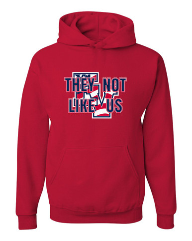 East View Patriots They Not Like Us #2 Men's Premium Hoodie