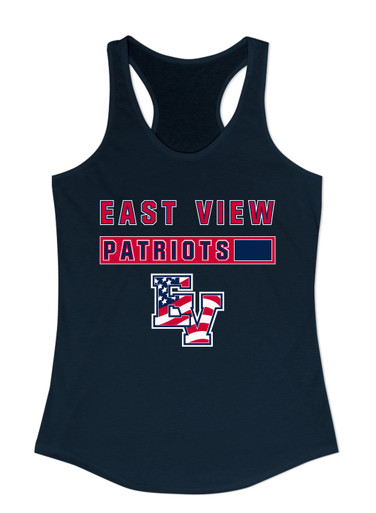 East View Patriots Mascot #7 Women's Tank Top
