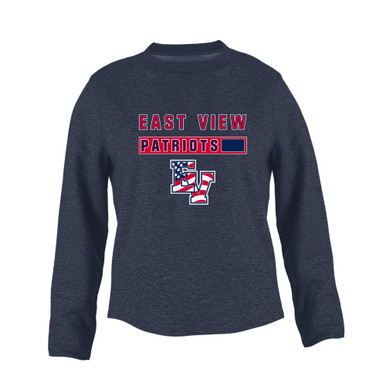 East View Patriots Mascot #7 Women's Sweatshirt
