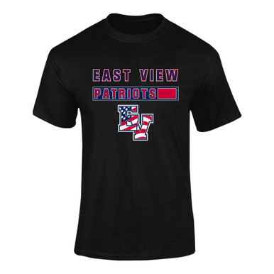 East View Patriots Mascot #7 Men's SS T-Shirt