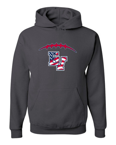 East View Patriots Football #2 Men's Premium Hoodie
