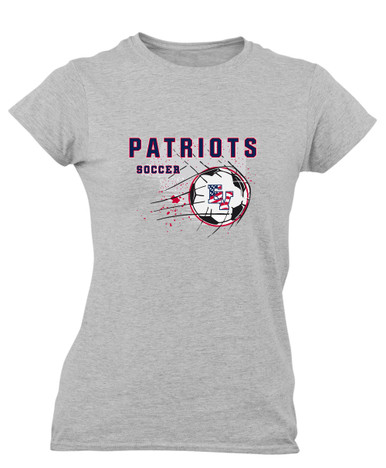 East View Patriots Soccer #2 Women's SS T-Shirt