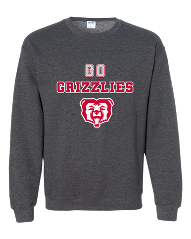 McMinnville Grizzlies Go Team Men's Sweatshirt