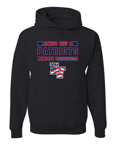 East View Patriots Mindset Men's Premium Hoodie