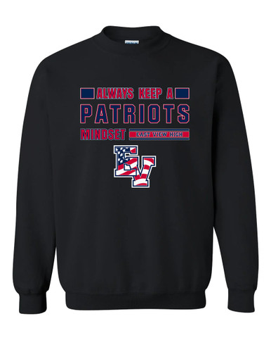 East View Patriots Mindset Men's Sweatshirt