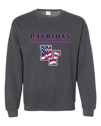 East View Patriots Mascot #8 Men's Sweatshirt