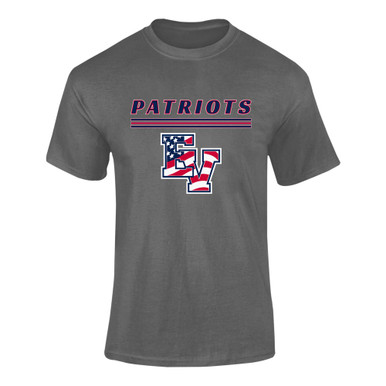 East View Patriots Mascot #8 Men's SS T-Shirt