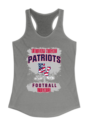 East View Patriots Football #6 Women's Tank Top