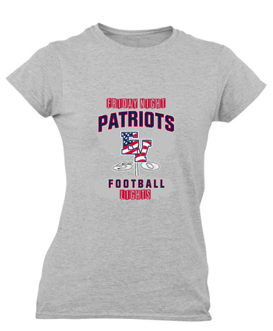 East View Patriots Football #6 Women's Premium SS T-Shirt