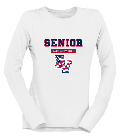 East View Patriots Senior #2 Women's LS T-Shirt