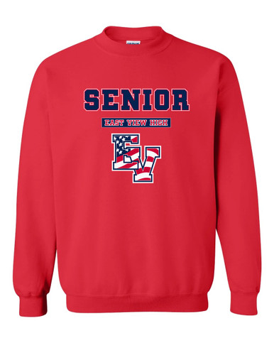East View Patriots Senior #2 Men's Sweatshirt