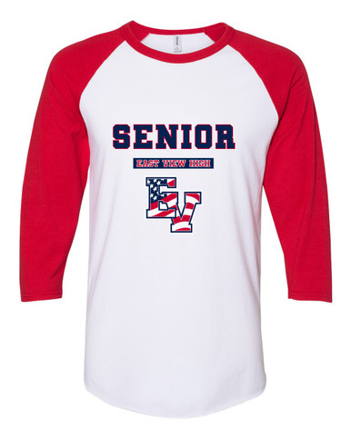 East View Patriots Senior #2 Men's Baseball T-Shirt