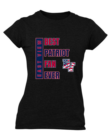East View Patriots Best Patriot Fan Women's SS T-Shirt