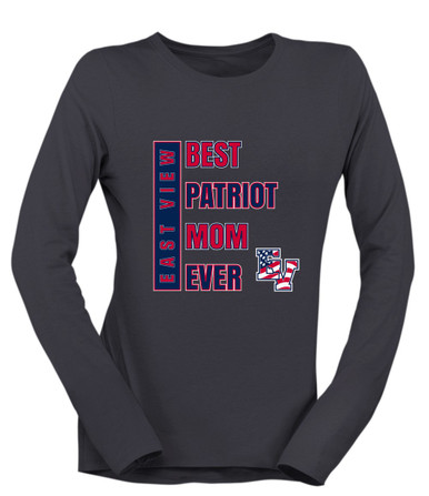 East View Patriots Best Patriot Mom Women's Premium LS T-Shirt
