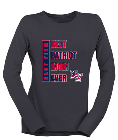 East View Patriots Best Patriot Mom Women's LS T-Shirt