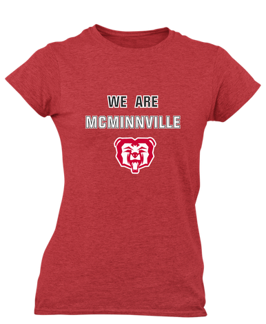 McMinnville Grizzlies We Are Women's Premium SS T-Shirt