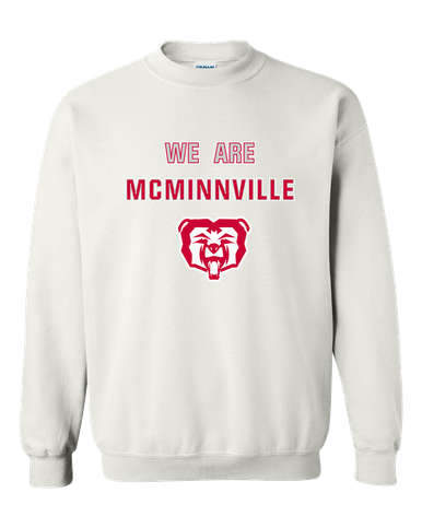 McMinnville Grizzlies We Are Men's Sweatshirt